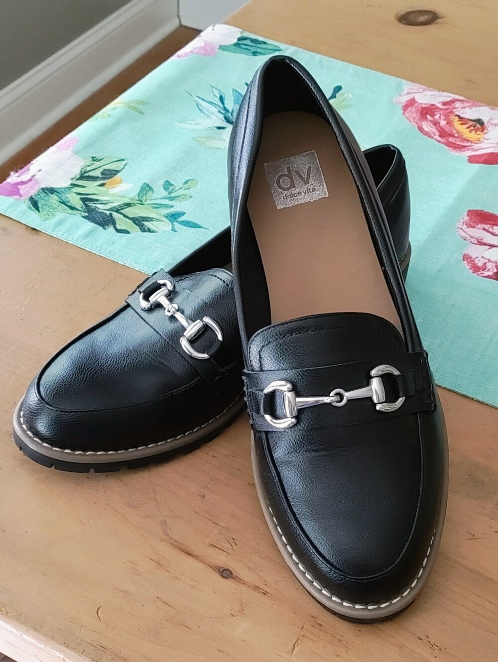 Dolce Vita Black Loafers